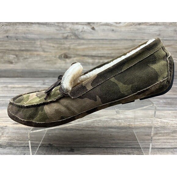 Johnston & Murphy Mens Size‎ 12 Grant Searling Suede Slip On Moc Camouflage main image 5